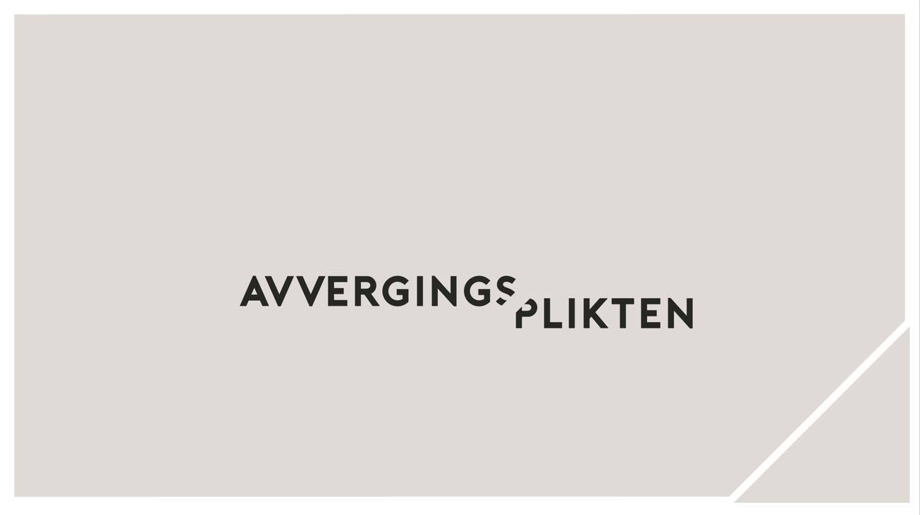 Prensentasjon om avvergingsplikten